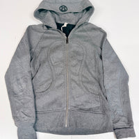 Lululemon Grey Scuba Hoodie Size 8