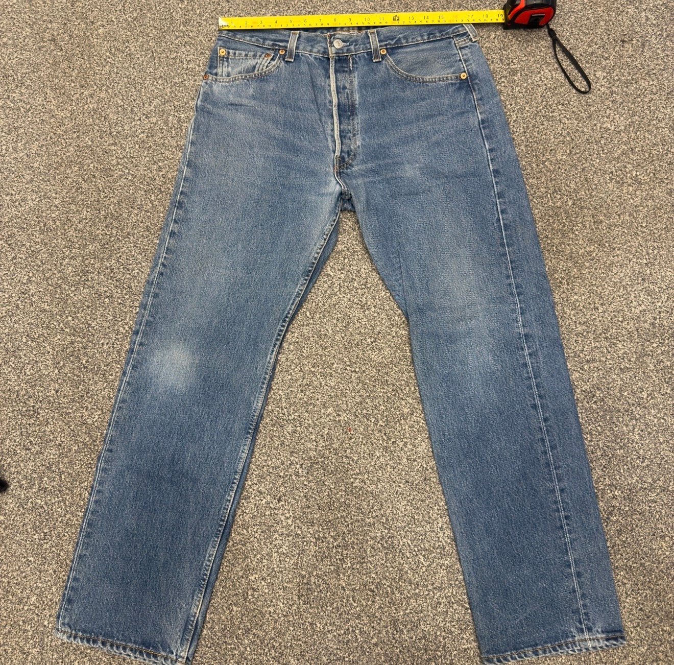 Vintage Levi's 501 XX, USA Made Denim Jeans - Blue - W34 L30