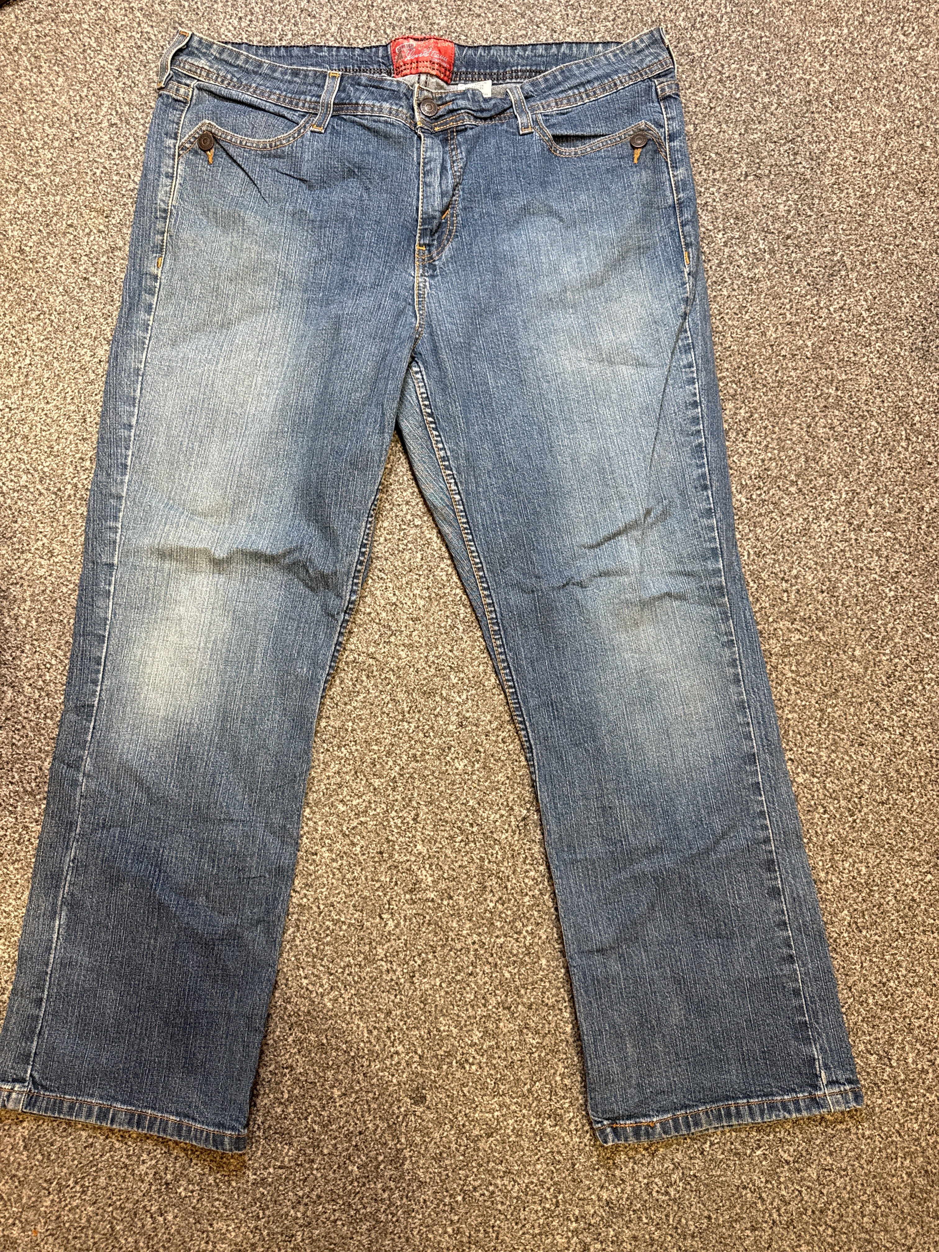 Levi’s Women’s Vintage Blue Wide Leg Jeans – P393