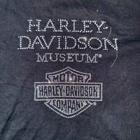Harley-Davidson Museum Rhinestone Logo T-Shirt, Women's XXXL