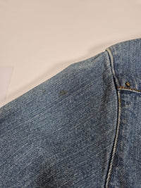 Harley-Davidson Embroidered Denim Snap Shirt Light Wash Western Size L