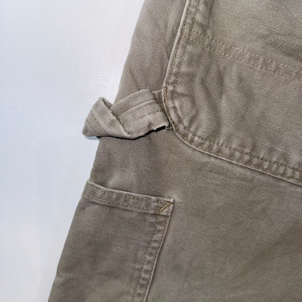 Carhartt Dungaree Work Shorts – Beige/Grey – W44 – Made in USA