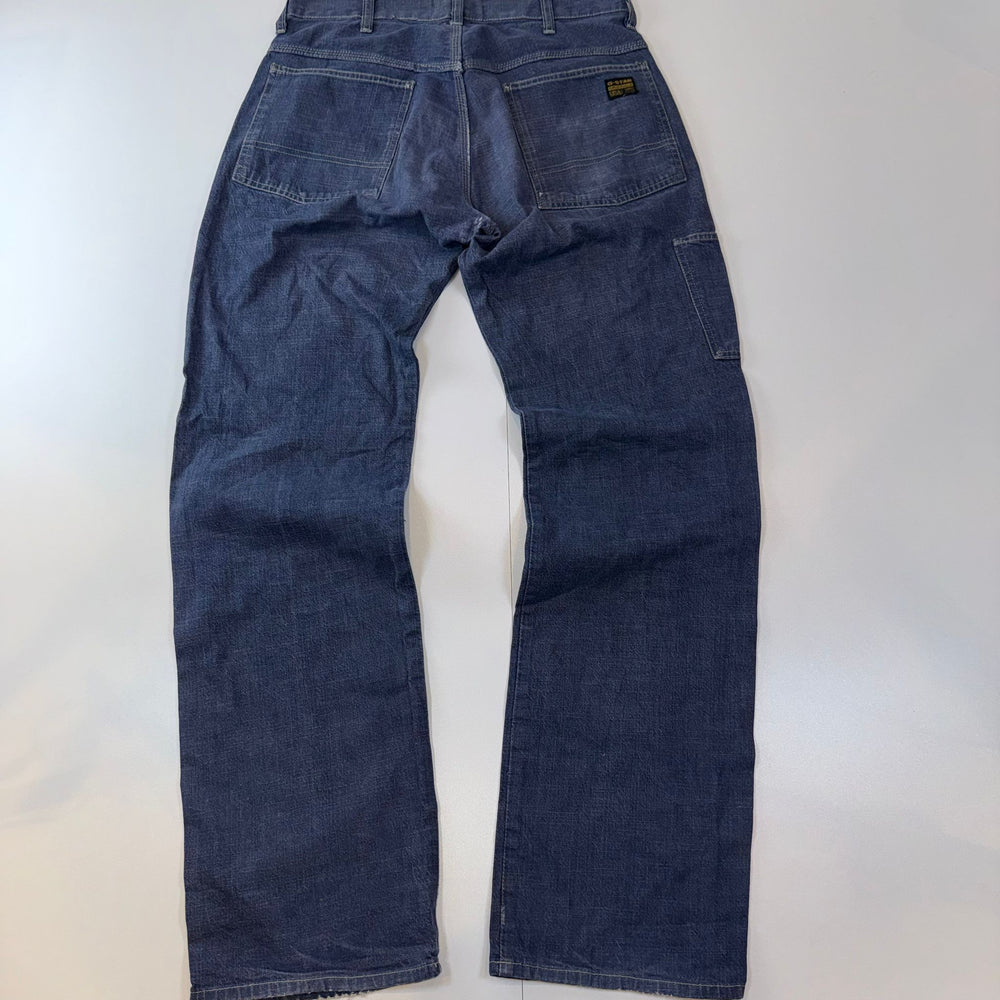 G-Star RAW Carpenter Jeans W32 L34 Blue Denim Workwear Style