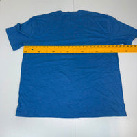 Tommy Hilfiger Crew Neck T-Shirt Blue Cotton Blend Mens Size XXL