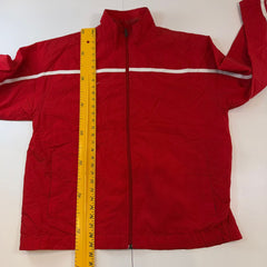 Vintage Nike Team Red Full Zip Windbreaker Jacket