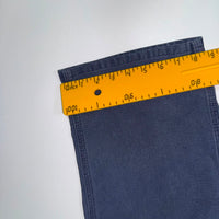Carhartt Dungaree Fit Carpenter Trousers Navy Blue Size 34