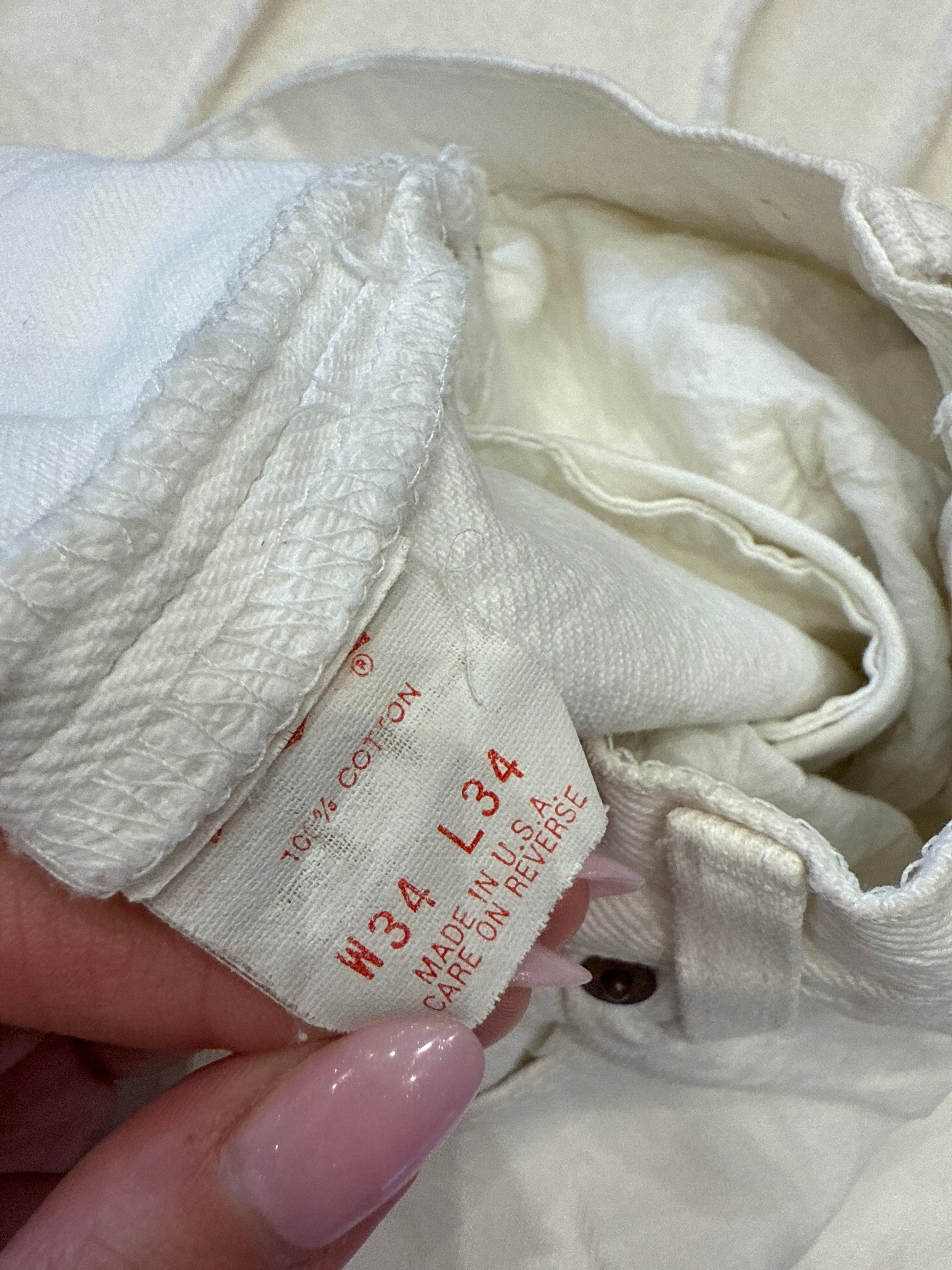 Vintage Levi's 501 XX, USA Made Denim Jeans - W32 L32