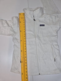 Patagonia Synchilla Full Zip Fleece Jacket White Women’s Size S
