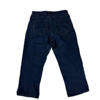 Lee Easy Fit Straight Leg Jeans Dark Blue Wash Stretch Petite Size 12 Medium