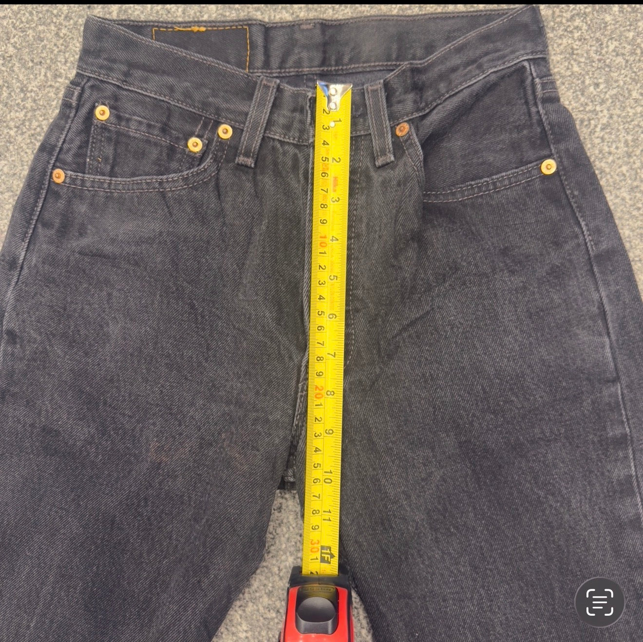 Vintage Levi's 501 XX, USA Made Denim Jeans -  W27 L30