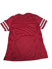 Nike NFL On Field Womens Football Jersey Red White Stripe Blank Size L