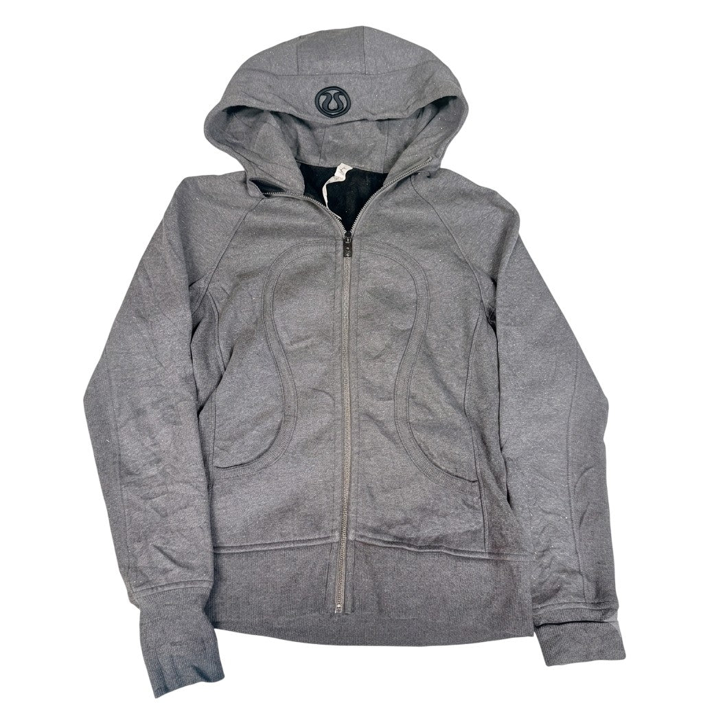Lululemon Grey Scuba Hoodie Size 8