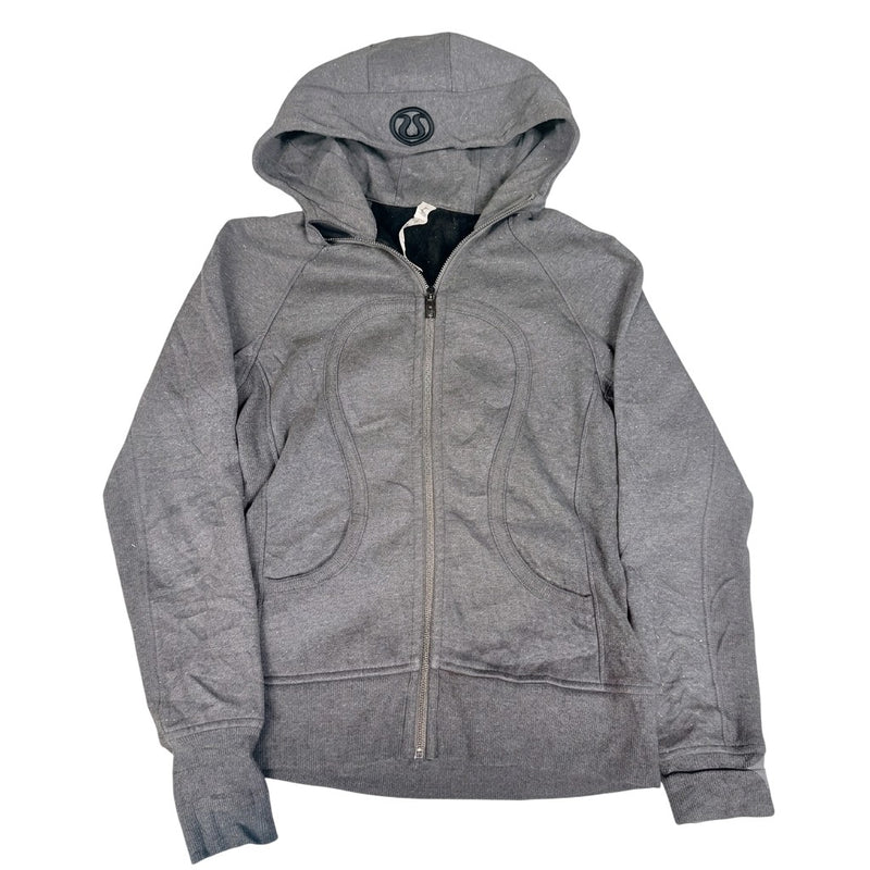 Lululemon Grey Scuba Hoodie Size 8