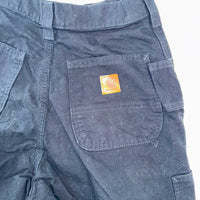 Carhartt Carpenter Trousers – Black – Size 29x30