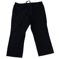 Carhartt Ripstop Utility Cargo Work Trousers Black Regular 3XL Elastic Waist