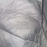 The North Face 550 Fill Down Gilet Vest White Women’s Medium M Sleeveless Puffer Jacket