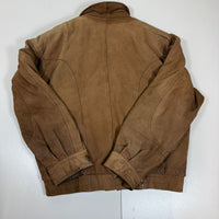 Adventure Bound By Wilsons Leather Bomber Jacket Tan Thinsulate Size M