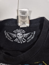 Harley-Davidson Graphic T-Shirt Lighthouse Run Coos Bay Black Size XL