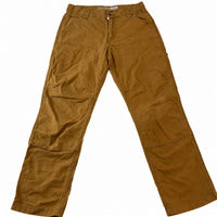 Carhartt Relaxed Fit Carpenter Trousers – Tan/Khaki – Size 31x30