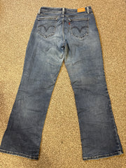 Levi’s Women’s 529 Curvy Bootcut Blue Jeans – P412