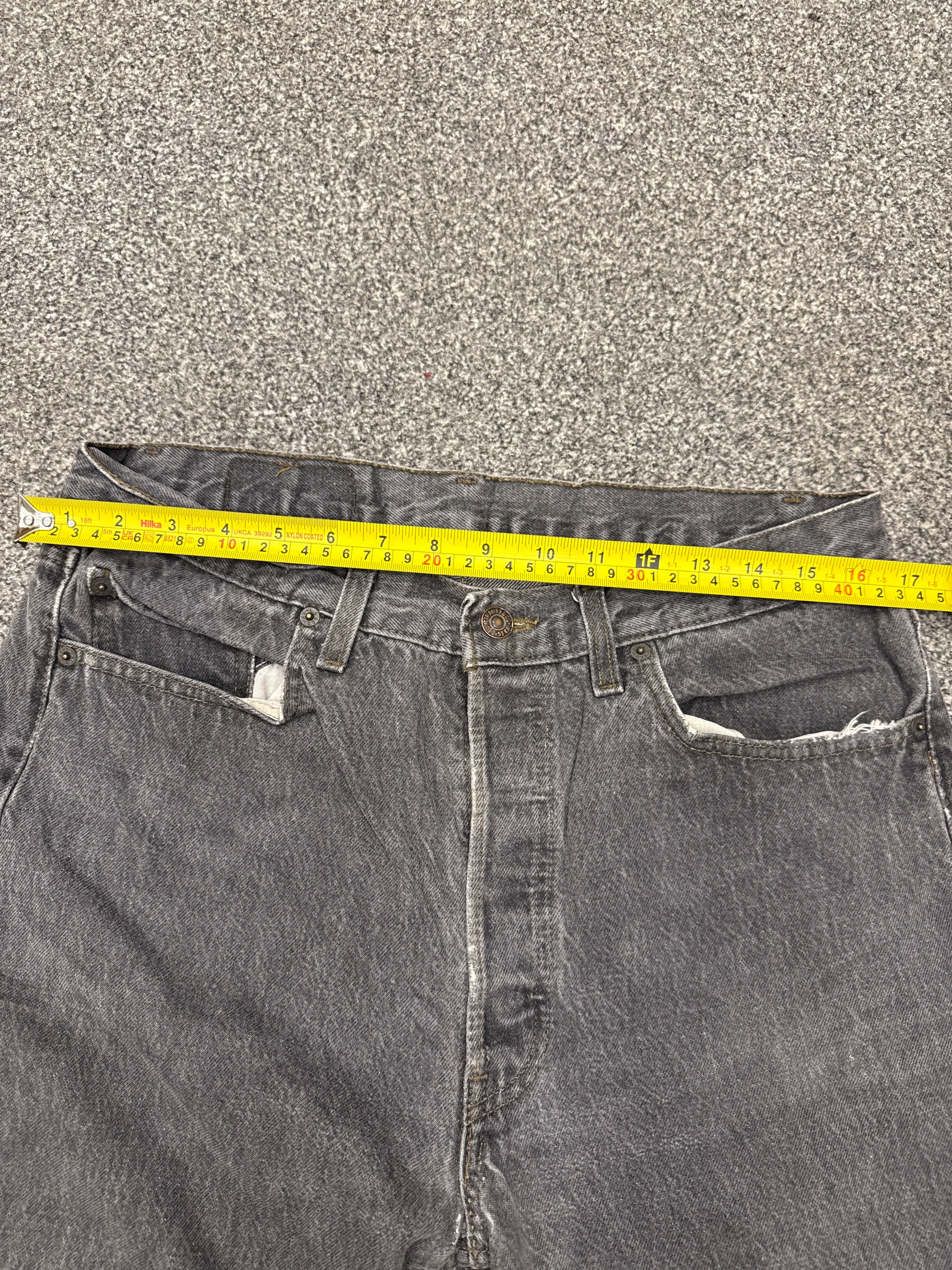 Vintage Levi's 501 XX, USA Made, Disstressed Denim Jeans - W34 L30