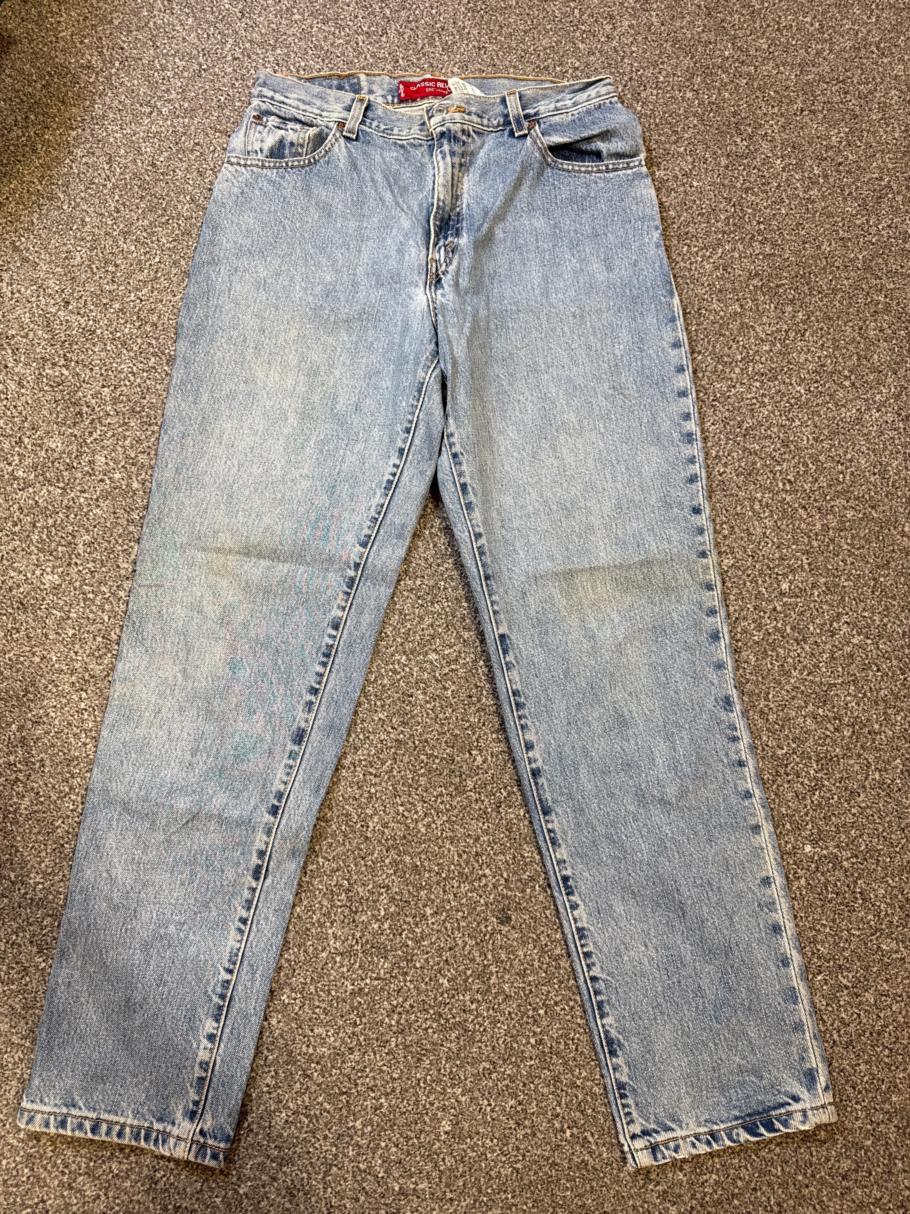 Levi’s Women’s 550 Classic Relaxed Fit Tapered Leg Jeans – P414