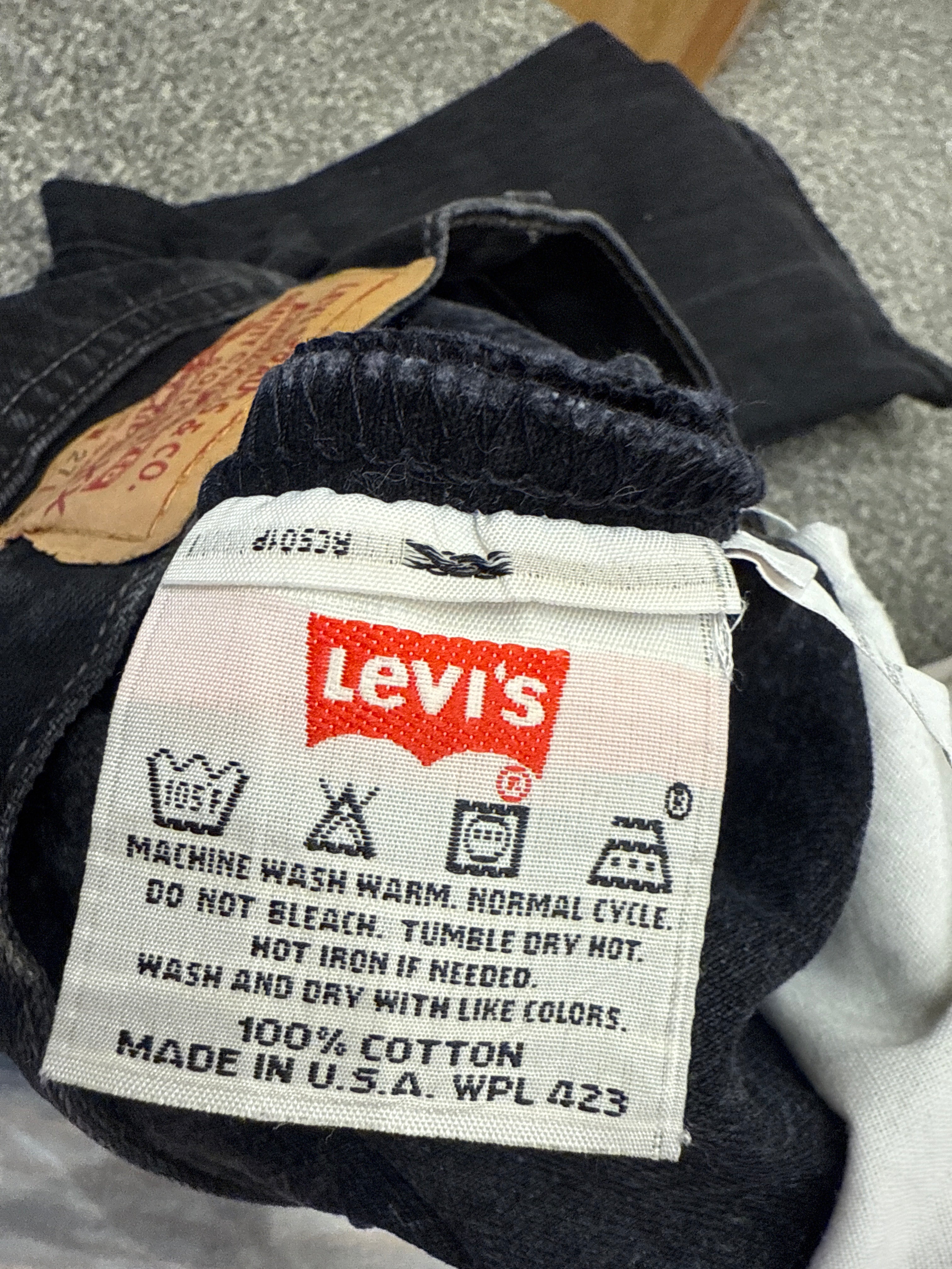 Vintage Levi's 501 XX, USA Made Denim Jeans -  W27 L30