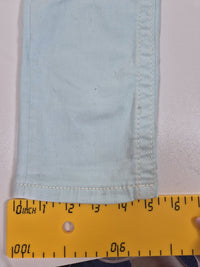Miss Me Mint Skinny Jeans Crystal Wing Pocket Embellished Size 10 UK
