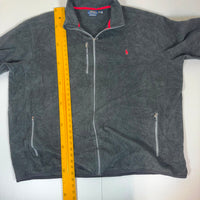 Polo Ralph Lauren Performance Fleece Jacket Black Full Zip Mens Size 4XB