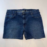 Carhartt Rugged Flex Denim Shorts Relaxed Fit Blue Workwear Carpenter Shorts W40