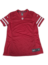 Nike NFL On Field Womens Football Jersey Red White Stripe Blank Size L