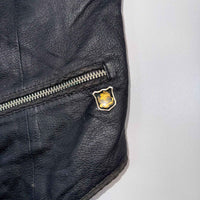 Harley-Davidson Leather Zip-Up Biker Vest, Women's Small