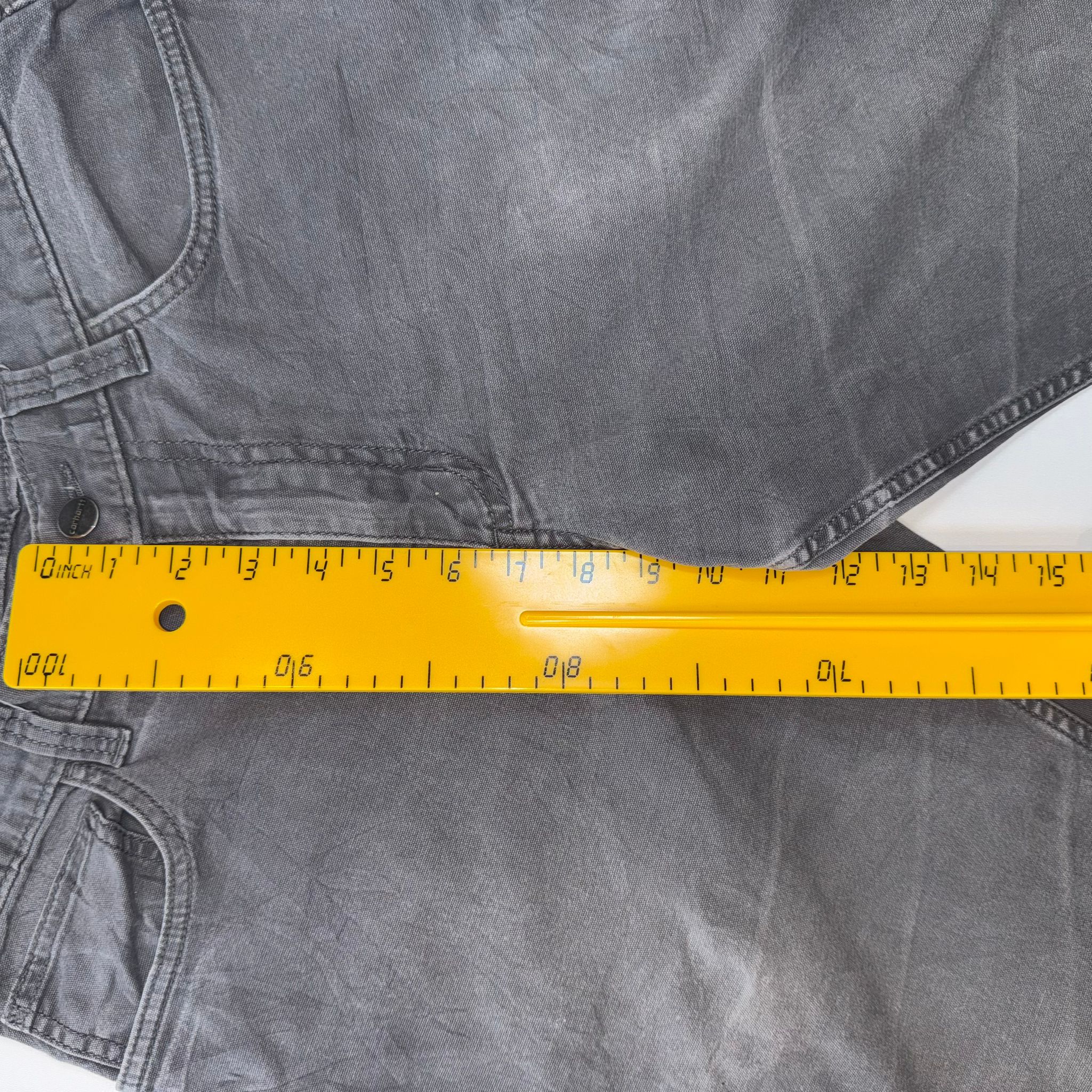 Carhartt Relaxed Fit Work Shorts Grey W32 Utility Carpenter Cargo Shorts