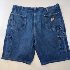 Carhartt Denim Carpenter Shorts – Blue – W42
