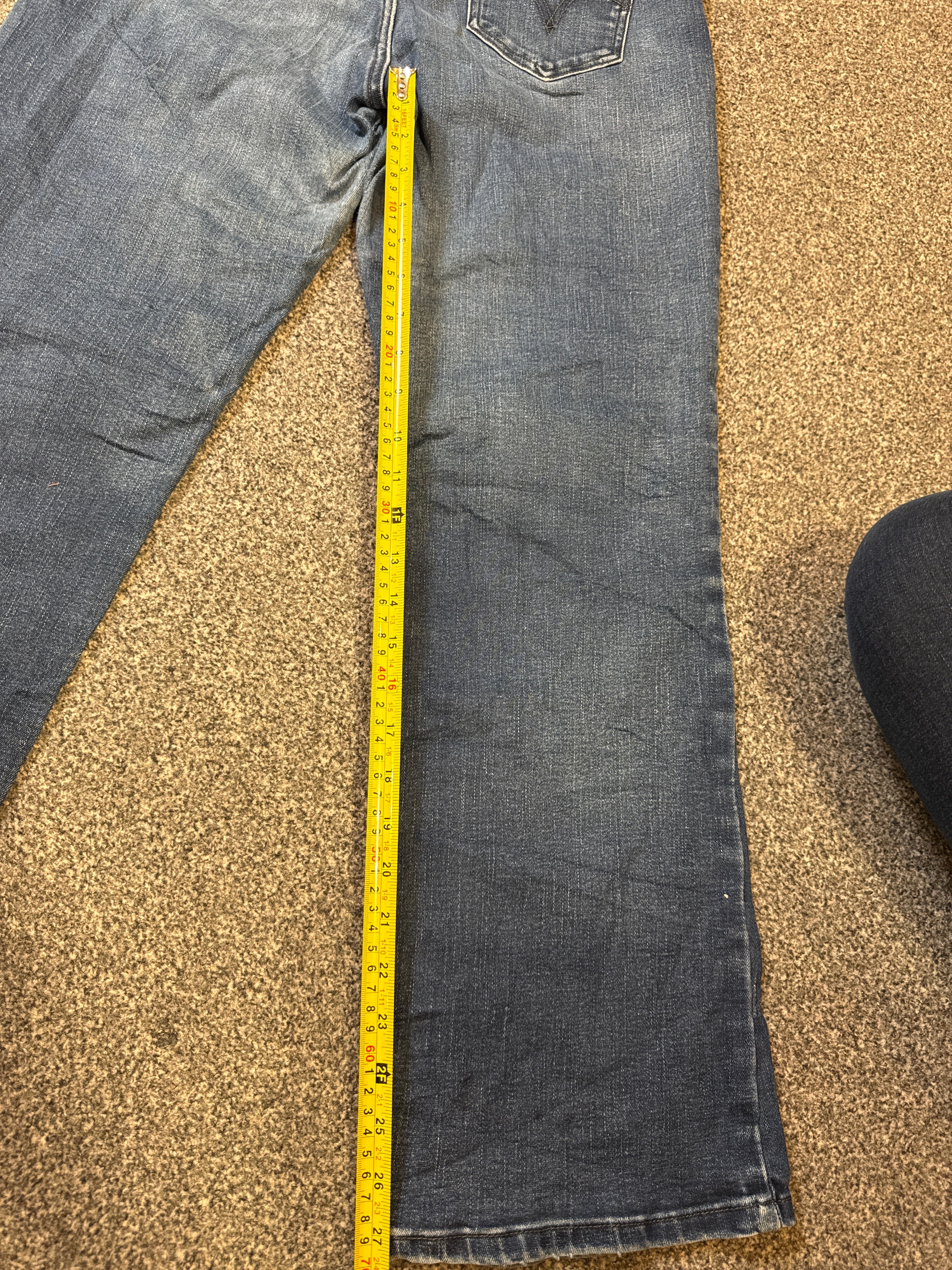 Levi’s Women’s 529 Curvy Bootcut Blue Jeans – P412