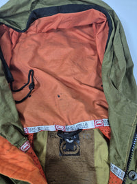 Ecko Unltd Hooded Technical Parka Olive Khaki Streetwear Size L