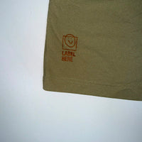 Nike Dri-Fit Moving Co Graphic T-Shirt Olive Green Novelty Print Size M