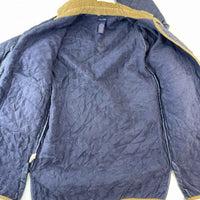 Ralph Lauren Quilted Diamond-Stitch Barn Coat with Corduroy Trim (Size XL)