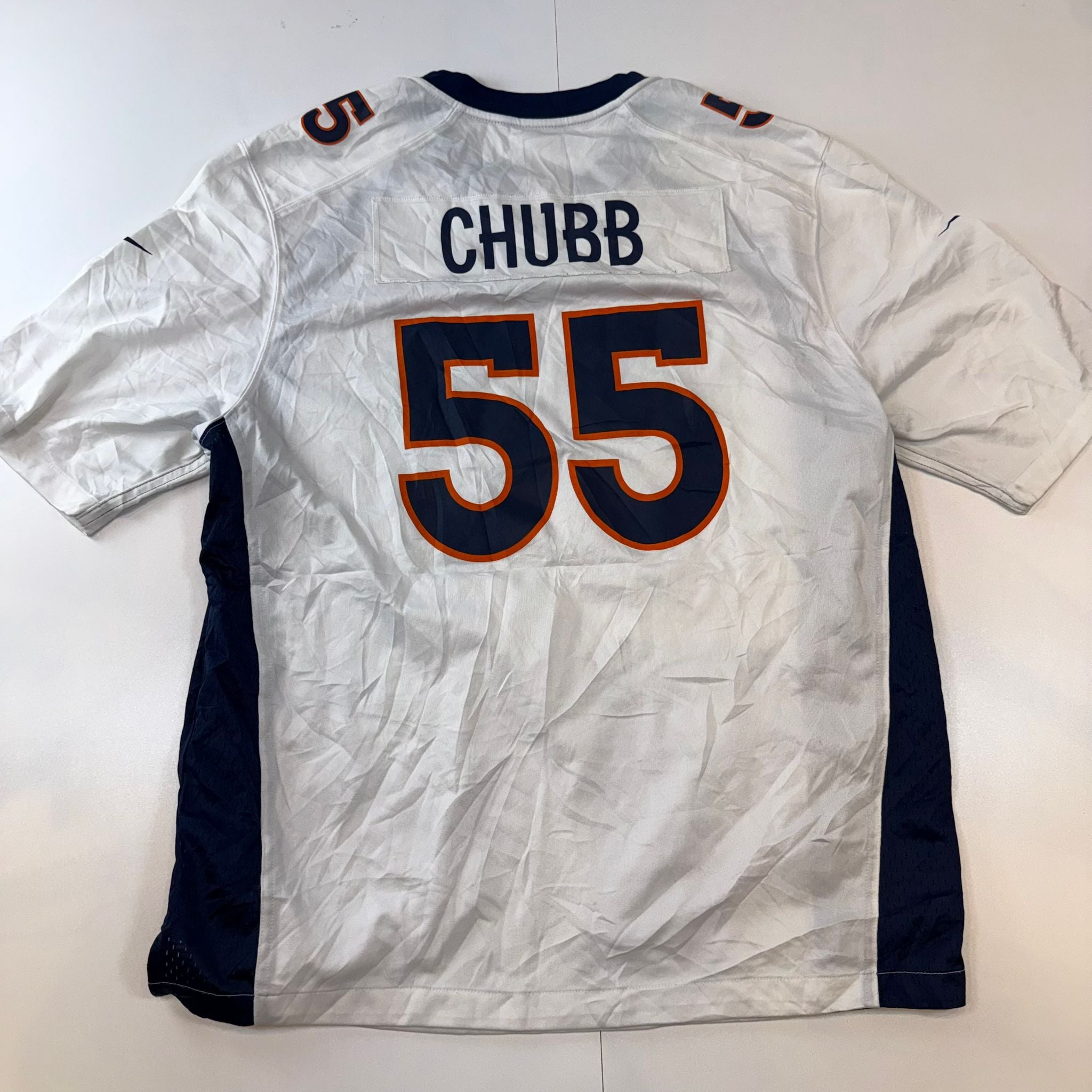 Denver Broncos Bradley Chubb #55 Nike NFL Jersey White XL