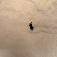 Polo Ralph Lauren Cream V-Neck Jumper Size L