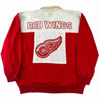 Detroit Red Wings Collared Pullover Sweatshirt (Adult Large)