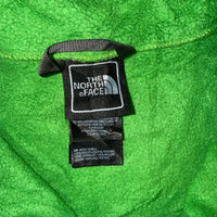 The North Face Denali Fleece Jacket Green/Black Boys L (14/16) Polartec Full Zip