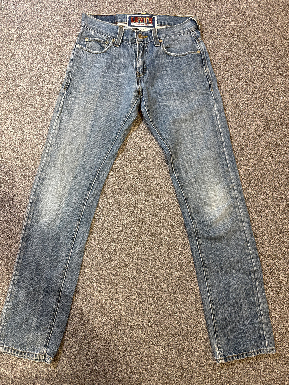 Levi’s Women’s 511 Skinny Fit Vintage Y2K Light Blue Jeans – P446