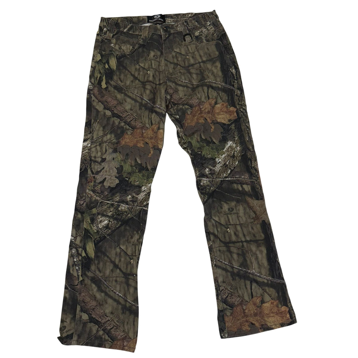 Mossy Oak Camo Hunting Trousers Break-Up Country Cotton Cargo Size 32