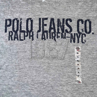 Vintage Polo Jeans Co. Ralph Lauren Embroidered Logo T-Shirt – Size XL
