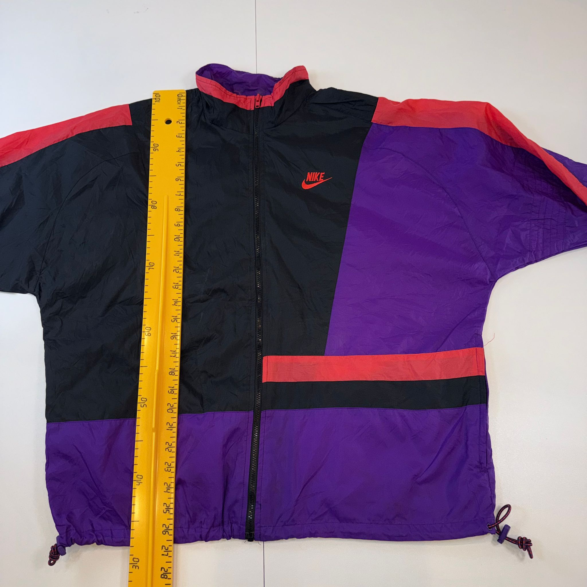 Vintage 90s Nike Colour Block Windbreaker Jacket