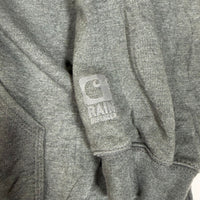 Carhartt Rain Defender Zip Up Hoodie Grey Mesh Lined Hood Size 3XL