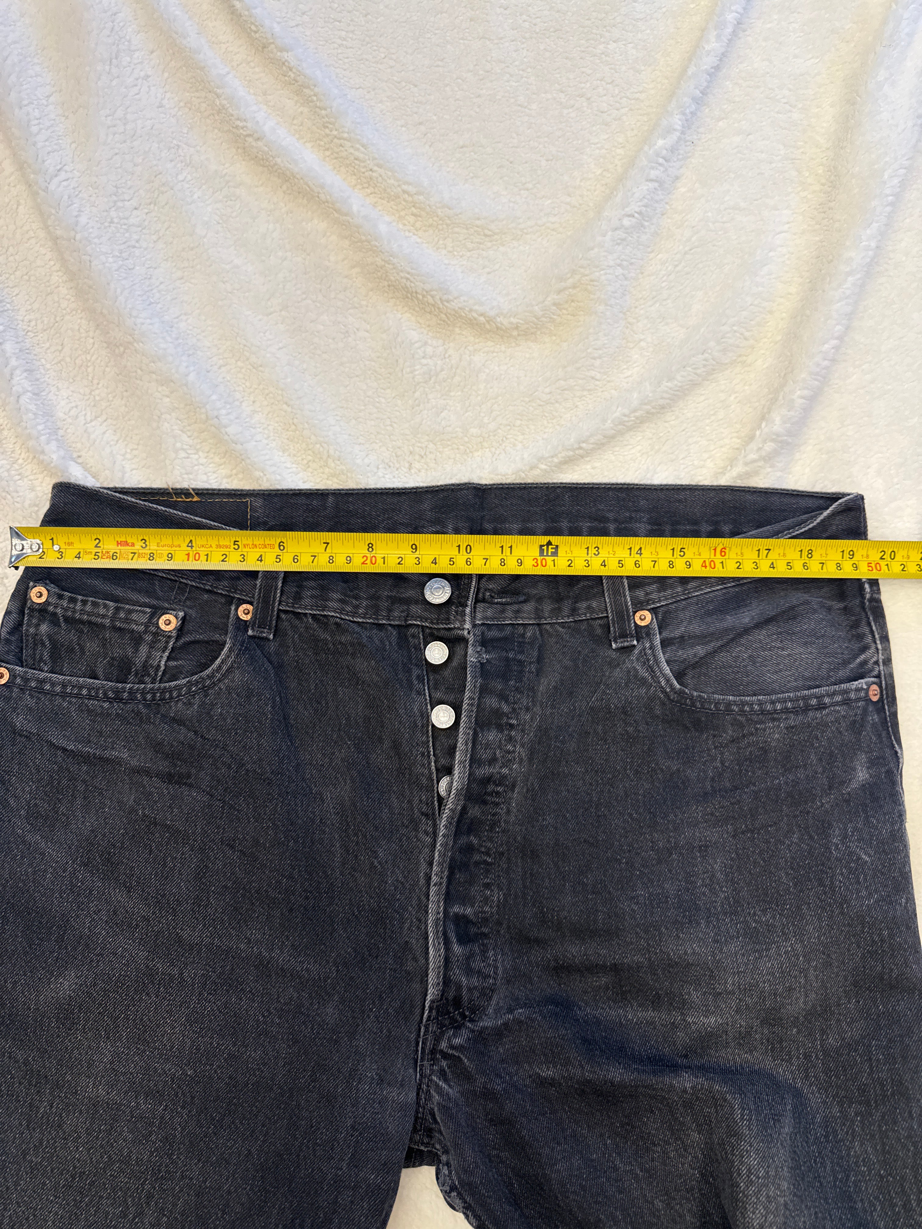 Vintage Levi's 501 XX, USA Made Denim Jeans - Black - W38 L34