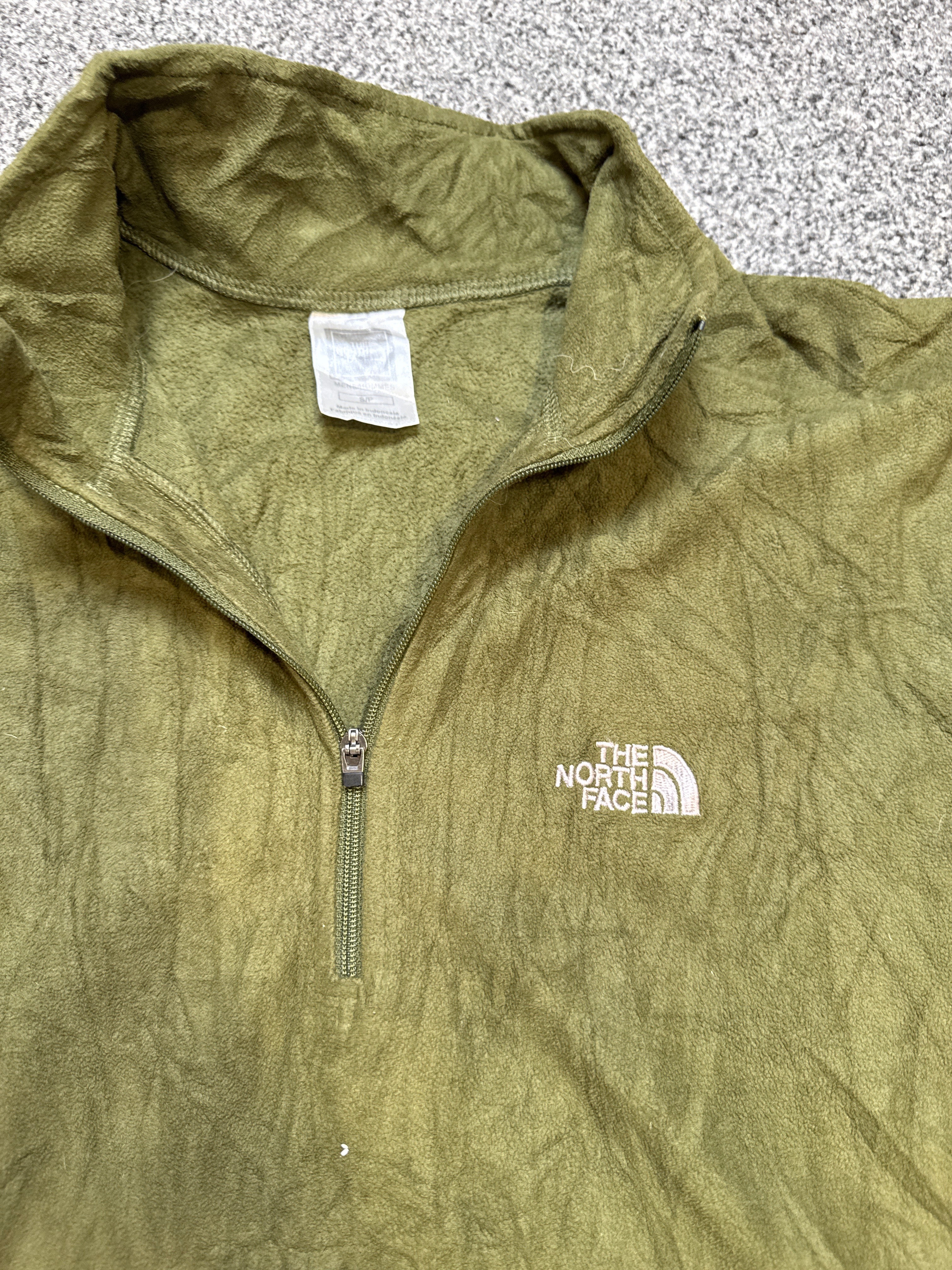 The North Face Men’s TKA 100 Fleece Jacket – Olive Green