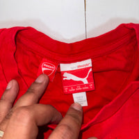 Ducati Meccanica Bologna Puma Graphic T-Shirt Red Size L